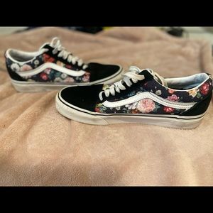 Floral Vans